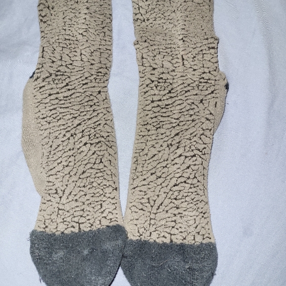 Retro pattern Jordan tall socks-size: L - Picture 5 of 5